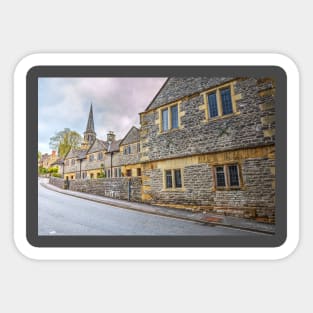 All Saints' Church, Bakewell, Derbyshire, Peak District, England Sticker